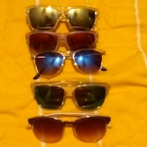 Sunglasses 5 pair